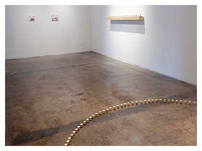 lisa solomon Installation Shots of Hinan/Evacuation at Walter Maciel Gallery