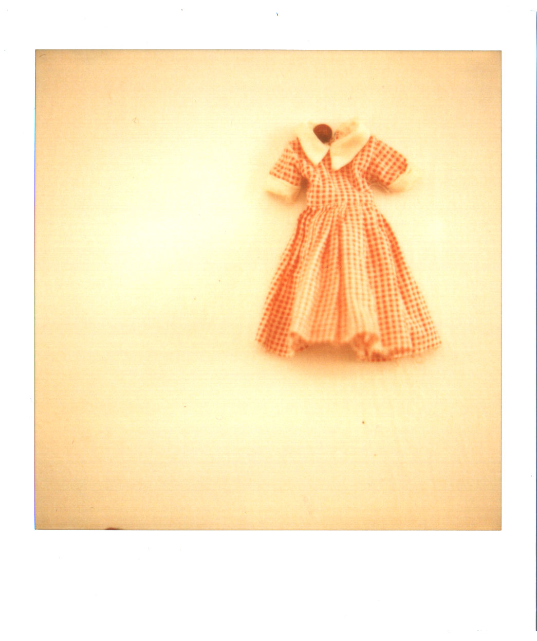 polaroid gingham doll dress